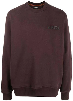 Zegna FW23 Brown Solid Crewneck Pullover Long Sleeve Sweatshirt UC522-A6C872-R09 Buy Zegna FW23 Brown Solid Crewneck Pullover Long Sleeve Sweatshirt UC522-A6C872-R09