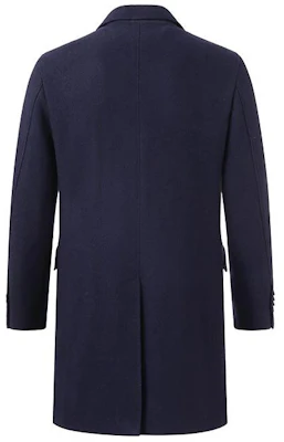 Zegna FW23 男士雙排扣長袖深藍大衣 69770-8A64DG-4G0 Lookbook Zegna FW23 男士雙排扣長袖深藍大衣 69770-8A64DG-4G0