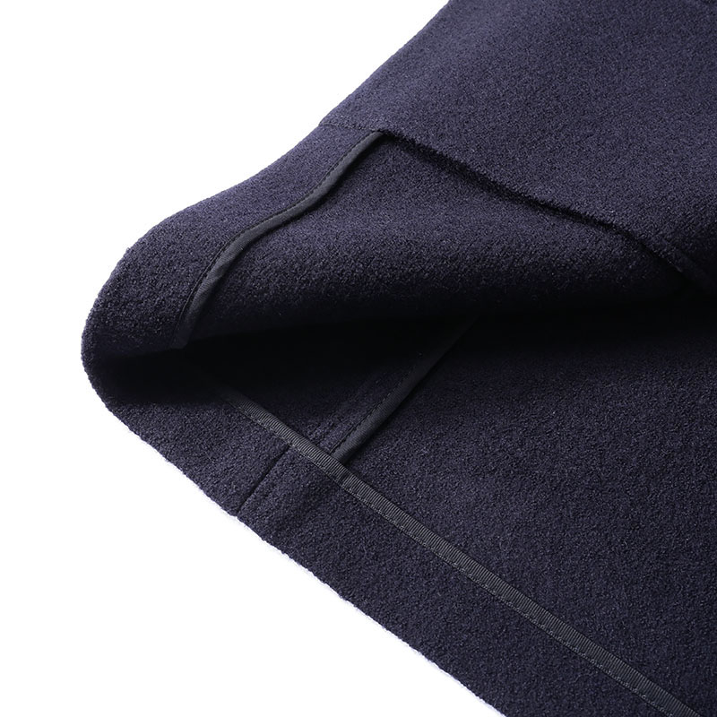 Purchase Zegna FW23 男士雙排扣長袖深藍大衣 69770-8A64DG-4G0