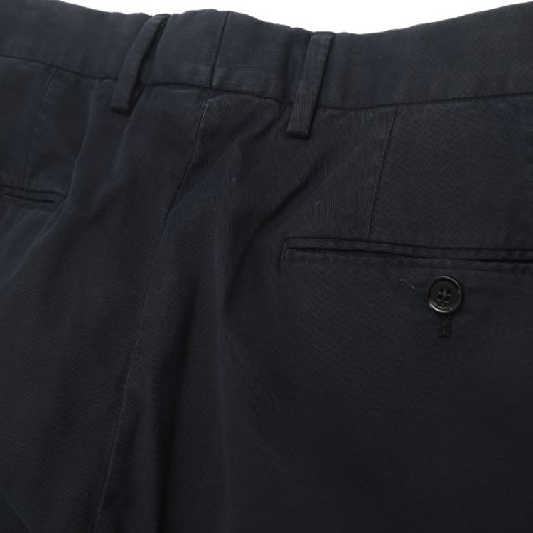 Details for Zegna FW23 純色直筒拉鍊休閒長褲 藍色 UCI17-A6TR00-852