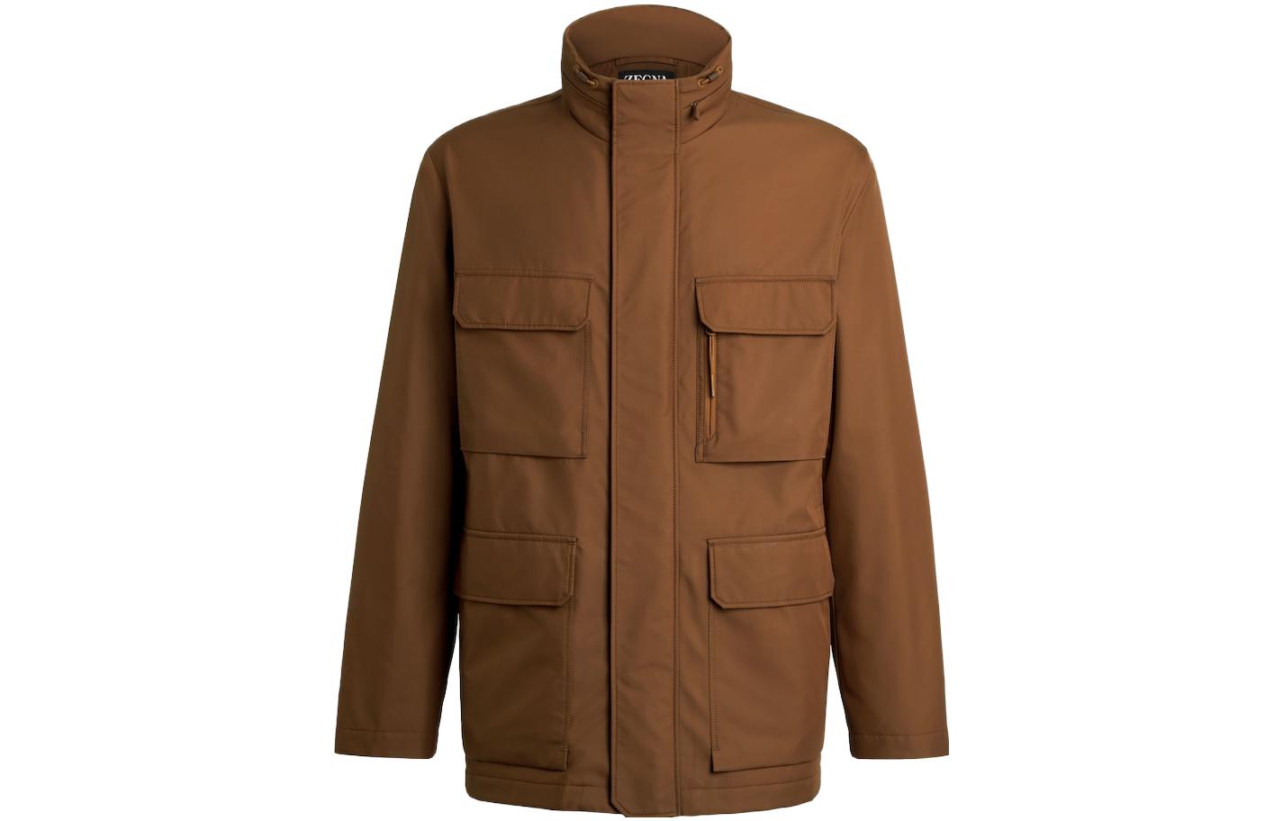 Order 杰尼亚 FW23 纯色拉链工装夹克 UCT33A6-C214B-155