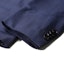Sizing 杰尼亞 FW24 藍色單排扣格紋長袖西裝外套 84050-0A8122-520