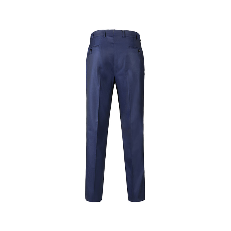 Sizing Zegna FW24 海軍藍色單排扣西裝，雙開叉設計 83753-4A8221-225