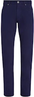 Zegna FW24 Slim Fit Narrow Leg Long Jeans Dark Blue UEPZW-A8CITY-P08 Zegna FW24 Slim Fit Narrow Leg Long Jeans Dark Blue UEPZW-A8CITY-P08