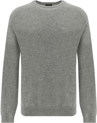Zegna FW24 Suéter de Cachemira Gris Sólido de Manga Larga para Hombre. UEK10-A8110-K91 Buy Zegna FW24 Suéter de Cachemira Gris Sólido de Manga Larga para Hombre. UEK10-A8110-K91