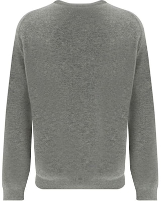 Zegna FW24 Suéter de Cachemira Gris Sólido de Manga Larga para Hombre. UEK10-A8110-K91 Lookbook Zegna FW24 Suéter de Cachemira Gris Sólido de Manga Larga para Hombre. UEK10-A8110-K91