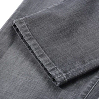 Cheap Zegna FW24 修身款淺黑色牛仔褲附拉鍊口袋 UEIB3-A8CITY-005