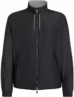 Zegna FW24 Zephyr Black Reversible Windproof Zip-Up Jacket. E7T33-7124B-001 Zegna FW24 Zephyr Black Reversible Windproof Zip-Up Jacket. E7T33-7124B-001