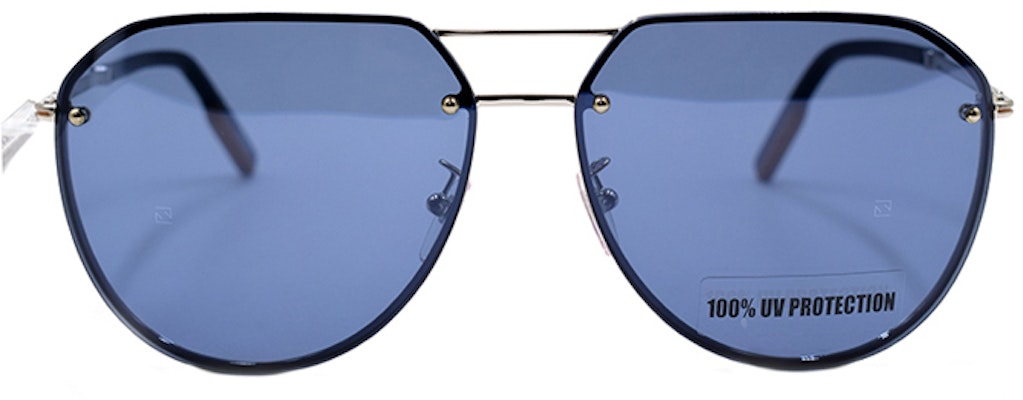 Gafas de Sol Aviador Zegna Glory Serie Zeiss Hombres Plata. EZ0179-D 16X Lookbook Gafas de Sol Aviador Zegna Glory Serie Zeiss Hombres Plata. EZ0179-D 16X