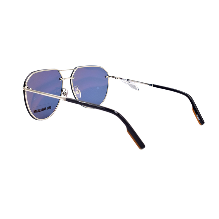 Purchase Gafas de Sol Aviador Zegna Glory Serie Zeiss Hombres Plata. EZ0179-D 16X
