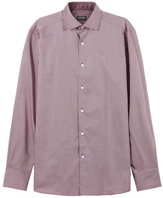 Zegna 男士深酒紅圖案印花長袖襯衫 UCX05A6-SRF5-621 Order Zegna 男士深酒紅圖案印花長袖襯衫 UCX05A6-SRF5-621