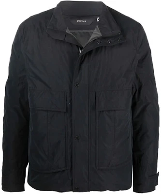 Zegna High-Neck Zip-Up Jacket Black VY017-ZZ087-001 Buy Zegna High-Neck Zip-Up Jacket Black VY017-ZZ087-001