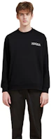 Shop Zegna 字母印花圓領長袖衛衣 UC522A6-C872-K09