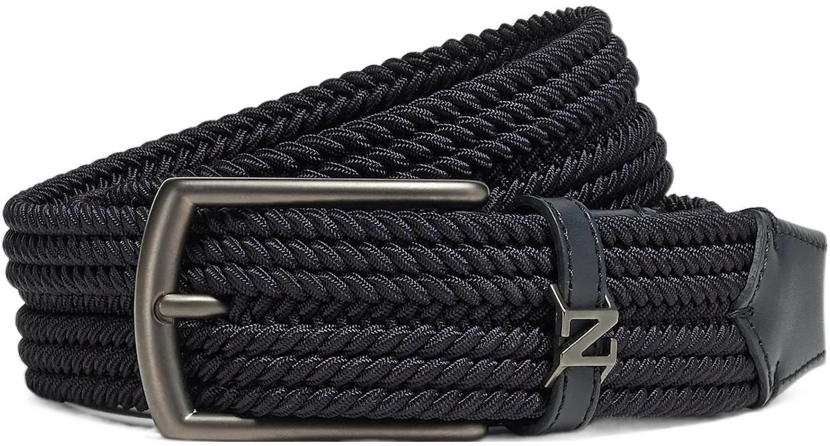 zegna-navy-blue-stretch-viscose-braided-belt-unisex-lhtec-b023-uz-nav