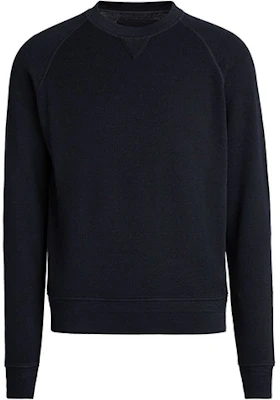 Zegna Raglan Sleeve Solid Color Sweatshirt Black UY542-802-B09 Buy Zegna Raglan Sleeve Solid Color Sweatshirt Black UY542-802-B09