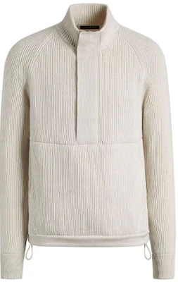 Zegna 米色羅紋針織長袖衛衣 UYK72-127-N91 Buy Zegna 米色羅紋針織長袖衛衣 UYK72-127-N91