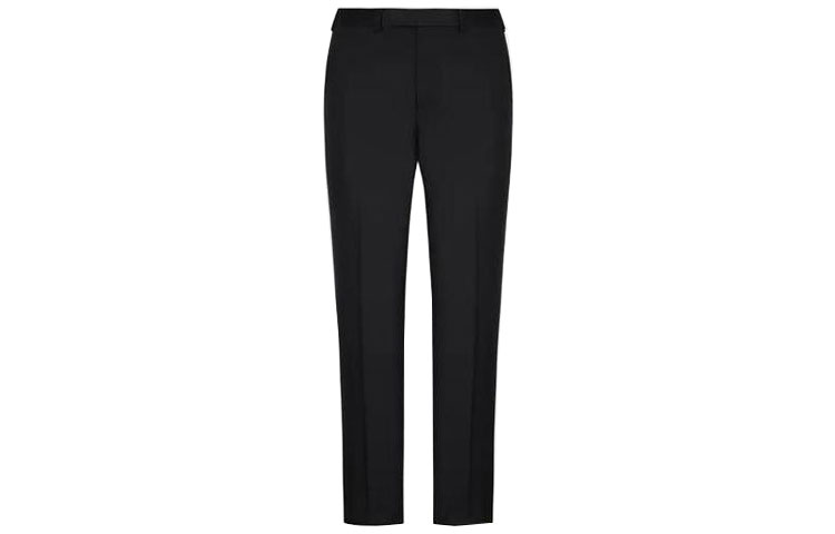 Order Zegna 男士黑色直筒休閒褲 Q19502-75TB12