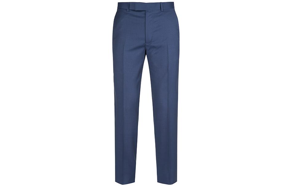 Purchase ゼニア ソリッドチェック シングルブレストスーツセット ブルー - 長袖 522752A5-2V9AGA