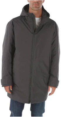 Zegna Solid Color Hooded Zip Jacket - Gray ZZ134VY050K08 Buy Zegna Solid Color Hooded Zip Jacket - Gray ZZ134VY050K08