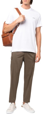 Zegna 純色LOGO印花圓領短袖T恤 男款 UA360-A760-N00 Lookbook Zegna 純色LOGO印花圓領短袖T恤 男款 UA360-A760-N00