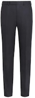 Zegna Solid Color Mid-Rise Straight-Leg Casual Pants Black C48F01-75TB12 Zegna Solid Color Mid-Rise Straight-Leg Casual Pants Black C48F01-75TB12