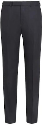 Zegna 純色中腰直筒休閒長褲 黑色 C48F01-75TB12 Order Zegna 純色中腰直筒休閒長褲 黑色 C48F01-75TB12