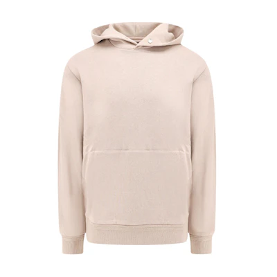 Zegna Solid Color Pullover Hoodie Long Sleeve Pink. UE520A-8E852-N02