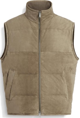 Chaleco Verde con Cremallera y Cuello Alto de Zegna UEPVM-A8E184-V04 Buy Chaleco Verde con Cremallera y Cuello Alto de Zegna UEPVM-A8E184-V04