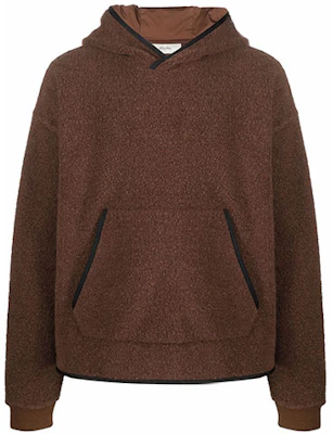 Zegna Solid Fleece Long-Sleeve Hoodie Brown VY430-ZZ842-M96 Buy Zegna Solid Fleece Long-Sleeve Hoodie Brown VY430-ZZ842-M96