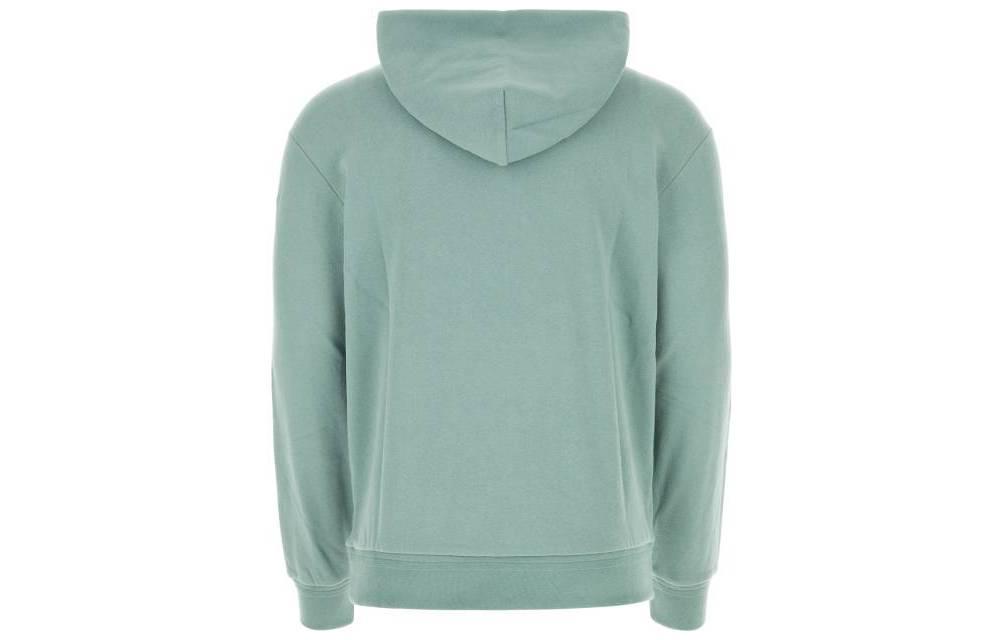 Lookbook Zegna 綠色長袖連帽上衣 戶外休閒運動衛衣 UB521A5B852T02