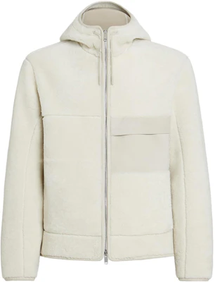 Zegna Solid Ivory Drawstring Hooded Casual Jacket UCPMCA6-C169-994 Buy Zegna Solid Ivory Drawstring Hooded Casual Jacket UCPMCA6-C169-994