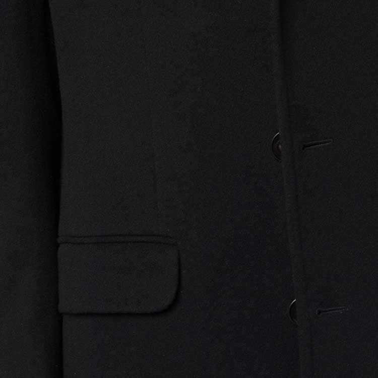 Sizing Zegna 單排扣中長款休閒外套 黑色 49870-74GJ-3G0