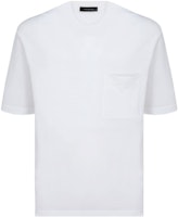 Zegna SS22 White Crewneck Pullover T-Shirt for Men. UZC-9PC10-N00 Zegna SS22 White Crewneck Pullover T-Shirt for Men. UZC-9PC10-N00