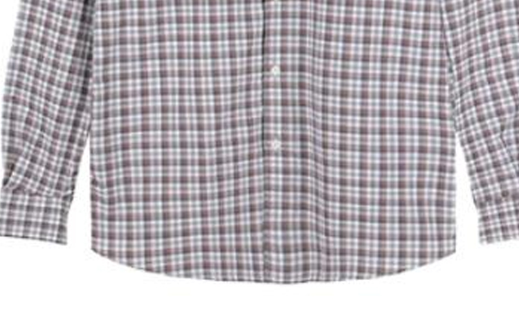 Purchase Zegna SS23 灰色格紋單排扣長袖襯衫 UBX21A5-SRF5-155