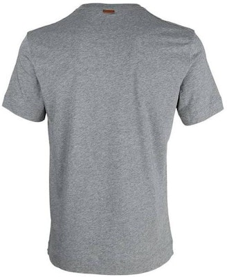 Zegna SS23 灰色字母印花圓領T恤 E7360A5-B760-K95 Lookbook Zegna SS23 灰色字母印花圓領T恤 E7360A5-B760-K95