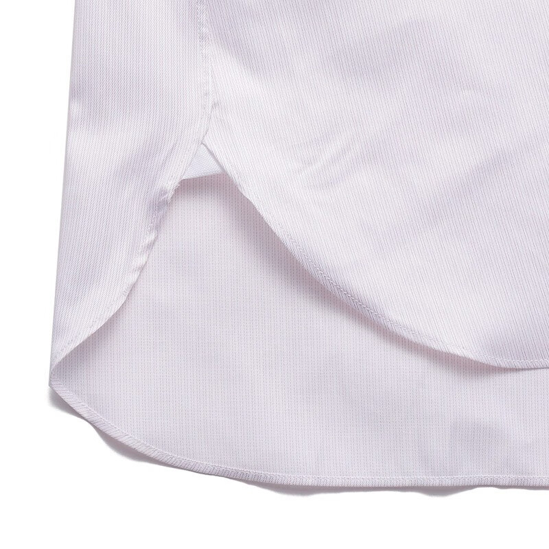 Purchase Zegna SS23 淡粉色字母條紋長袖襯衫。 501042A5-9MS0BA