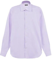 Order Zegna SS23 淡紫色純色長袖襯衫 501623A5-9MS0JI