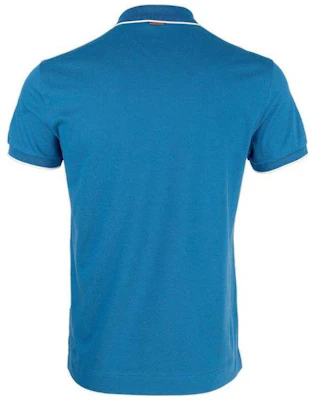 Zegna SS23 Kaos Polo Lengan Pendek Bordir Logo Biru Muda. UB358A5B746-T06 Lookbook Zegna SS23 Kaos Polo Lengan Pendek Bordir Logo Biru Muda. UB358A5B746-T06