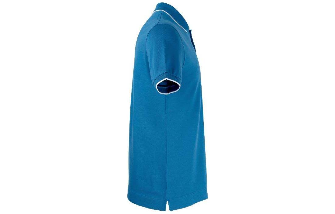 Zegna SS23  Logo Embroidered Short Sleeve Polo Shirt Light Blue UB358A5B746-T06 圖 5