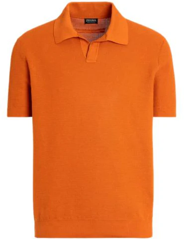 zegna-ss-23-orange-solid-jacquard-knit-cotton-short-sleeve-polo-shirt-ubc-95-a5-c32-d05