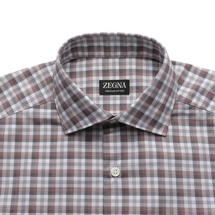 Zegna SS23  Plaid Print Single-Breasted Casual Long Sleeve Shirt Multicolor UBX21A5-SRF5-925 圖 6