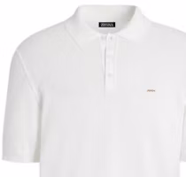 Purchase Zegna SS23 純色休閒短袖Polo衫 白色 UBC9XA5-C32-N00