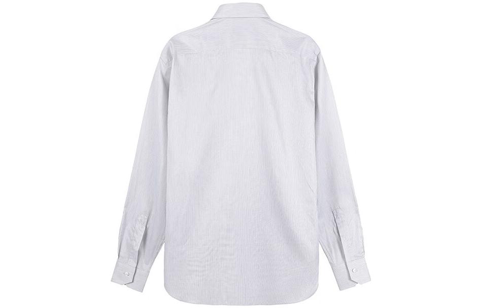 Lookbook Zegna SS23 白色條紋單排扣長袖襯衫. 501047A5-9MS0JI