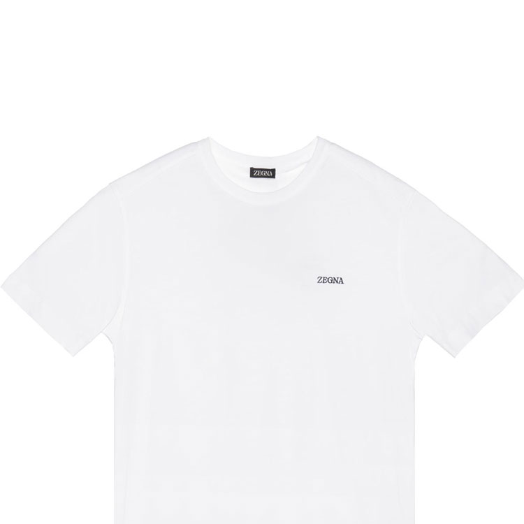 Details for Zegna SS23 字母印花短袖圓領T恤 白色 男裝 E7360A5-B760-N00