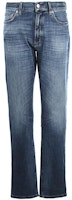 Zegna SS23 Mid-Rise Straight-Leg Washed Denim Jeans Men’s Blue UBI87A5CITY-003 Zegna SS23 Mid-Rise Straight-Leg Washed Denim Jeans Men’s Blue UBI87A5CITY-003