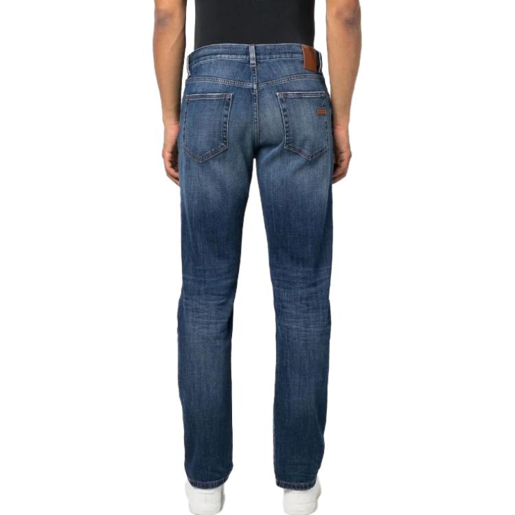 Details for Zegna SS23 中腰直筒水洗牛仔褲 男士藍色 UBI87A5CITY-003