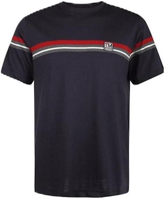 Zegna SS23 男士黑色條紋短袖圓領T恤 VS379-ZZT629-6TB Order Zegna SS23 男士黑色條紋短袖圓領T恤 VS379-ZZT629-6TB