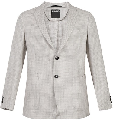 Zegna SS24 米色格紋單排扣西裝外套。 77670-0A71DN-MG0 Order Zegna SS24 米色格紋單排扣西裝外套。 77670-0A71DN-MG0
