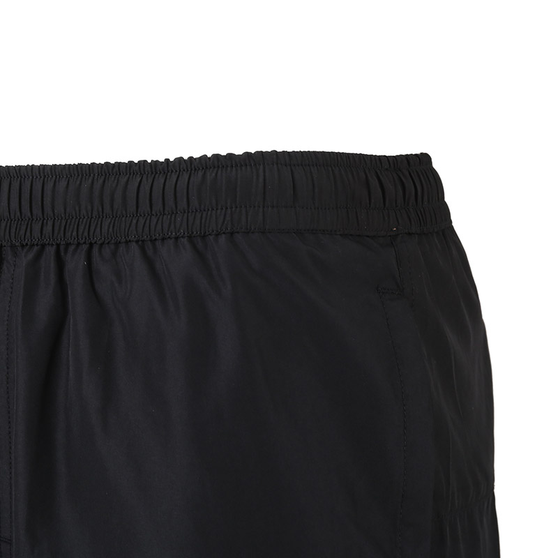 Purchase Zegna SS24 黑色刺繡Logo休閒沙灘短褲 N7B6W2420-001