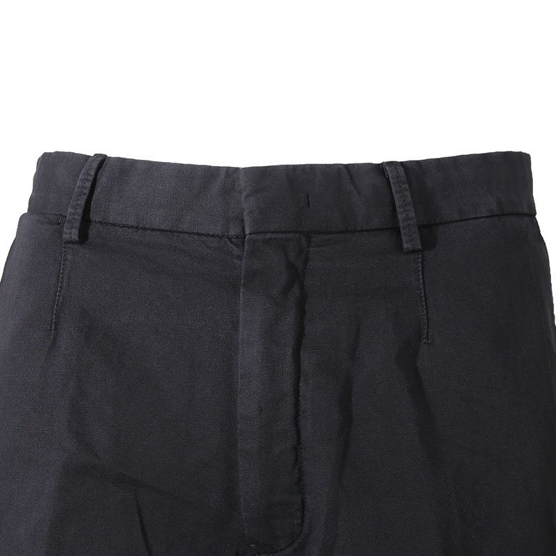 Details for Zegna SS24 黑色直筒中腰休閒短褲 UDI37A-7TB05-K09